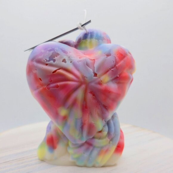 Handpoured ✦ Mother’s Embrace Candle ✦ Pastel Soy Wax Sculpted Maternal Love NWT - Picture 4 of 8